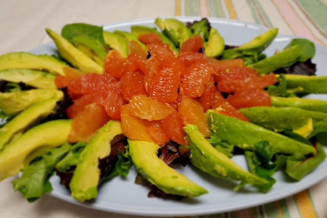 Avocado and Grapefruit Salad