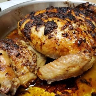 Jacques Pepin's Oven Roasted Barbecue Chicken