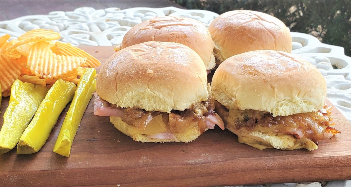 Ham and Swiss Sliders