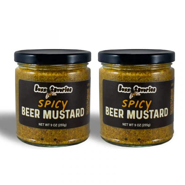 Buzz Savories Spicy Beer Mustard
